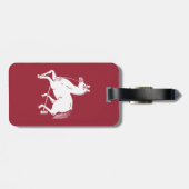Étiquette À Bagage Cheval champion attaché (Dos horizontal)