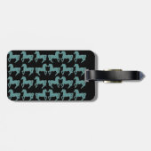 Étiquette À Bagage Chevaux (Dos horizontal)