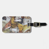 Étiquette À Bagage Chevaux de chevaux (Devant horizontal)