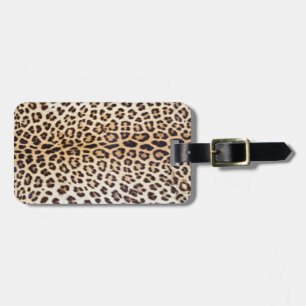 Étiquette À Bagage Cheveux de léopard