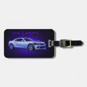 Étiquette À Bagage Chevy : Camaro 2012 (Devant horizontal)