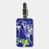 Étiquette À Bagage Chez le Skatepark (Devant Vertical)