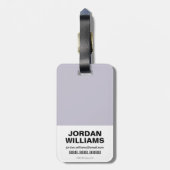 Étiquette À Bagage Chibi Bizarro #1 (Dos Vertical)