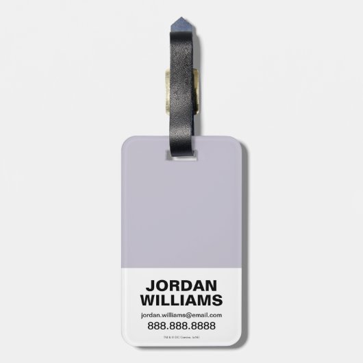 Étiquette À Bagage Chibi Bizarro #1 (Dos Vertical)