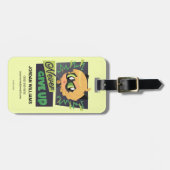 Étiquette À Bagage Chibi Cat Noir n'abandonne jamais (Devant horizontal)