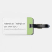 Étiquette À Bagage Chibi DAFFY DUCK™ ET BUGS BUNNY™ (Dos horizontal)