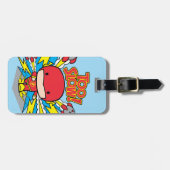 Étiquette À Bagage Chibi Flash Rockets (Devant horizontal)