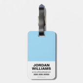 Étiquette À Bagage Chibi Flash Rockets (Dos Vertical)