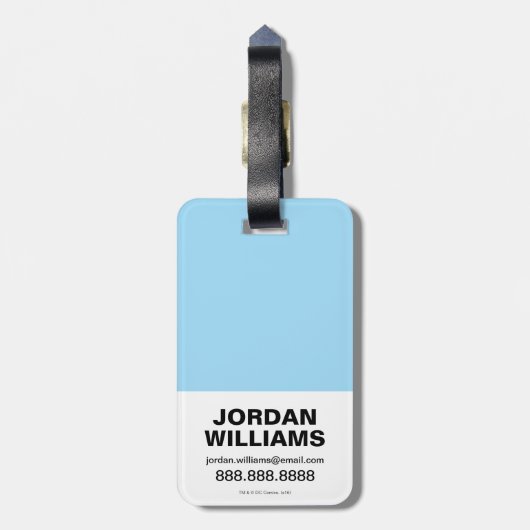 Étiquette À Bagage Chibi Flash Rockets (Dos Vertical)