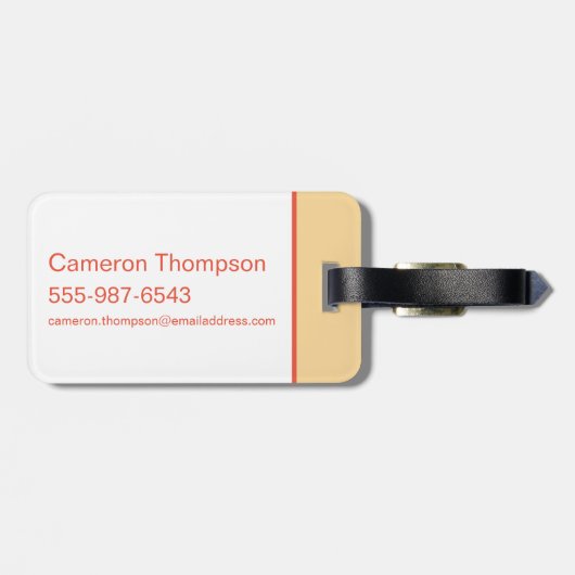 Étiquette À Bagage Chibi HARRY POTTER™ & Hedwig (Dos horizontal)