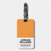 Étiquette À Bagage Chibi Héros Prêts À L'Action ! (Dos Vertical)