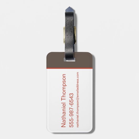 Étiquette À Bagage Chibi HOGWARTS EXPRESS™ Ride (Dos Vertical)