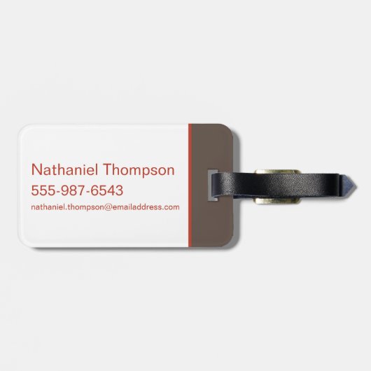 Étiquette À Bagage Chibi HOGWARTS EXPRESS™ Ride (Dos horizontal)