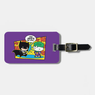 Étiquette À Bagage Chibi Joker Pranking Chibi Batman