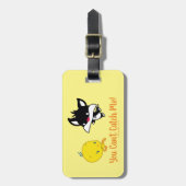 Étiquette À Bagage Chibi SYLVESTER™ Chasse TWEETY™ (Devant Vertical)