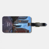 Étiquette À Bagage Chicago Evening Drive (Dos horizontal)