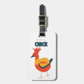 Étiquette À Bagage Chick élégant (Devant Vertical)