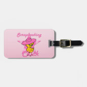 Étiquette À Bagage Chick Scrapbooking #8 (Devant horizontal)