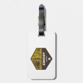 Étiquette À Bagage Chicot State Park Louisiane (Dos Vertical)