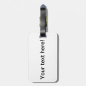 Étiquette À Bagage Chien (Dos Vertical)