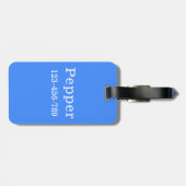 Étiquette À Bagage Chien berger australien vivant | (Dos horizontal)