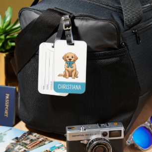 Étiquette À Bagage Chien De Jour Pi Avec Symbole Pi   Joyeuse Journée