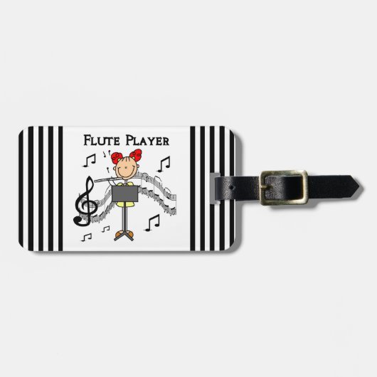 Étiquette À Bagage Chiffre T-shirts et cadeaux de bâton de joueur de (Devant horizontal)