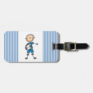 Étiquette À Bagage Chiffre uniforme bleu cadeaux de bâton de garçon