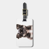 Étiquette À Bagage Chihuahua Chien chiot (Devant Vertical)