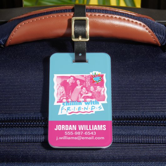 Étiquette À Bagage Chillin' avec AMIS™ (Insitu Rectoal 2)