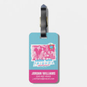 Étiquette À Bagage Chillin' avec AMIS™ (Dos Vertical)