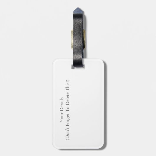 ÉTIQUETTE À BAGAGE CHIMPANZÉS (Dos Vertical)