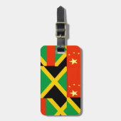 Étiquette À Bagage Chinois-Jamaïcain (Devant Vertical)