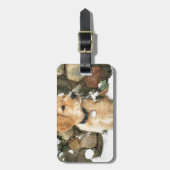 Étiquette À Bagage Chiot à neige (Devant Vertical)