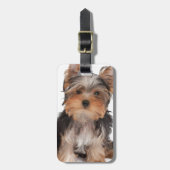 Étiquette À Bagage Chiot adorable (Devant Vertical)