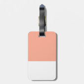 Étiquette À Bagage Chiot de bouledogue français (Dos Vertical)