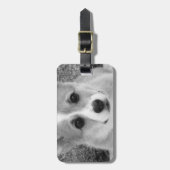 Étiquette À Bagage Chiot de corgi (Devant Vertical)