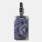 Étiquette À Bagage Chiot de sommeil Labrador (Devant Vertical)