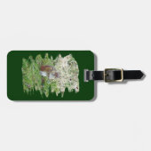 Étiquette À Bagage Chipmunk oriental (Devant horizontal)