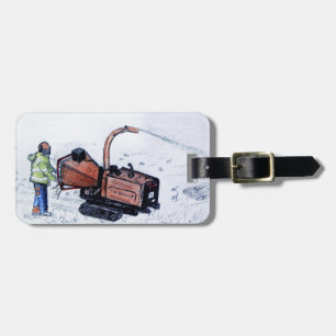 Étiquette À Bagage Chipper de Timberwood