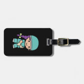 Étiquette À Bagage Chirurgien mou en Scrubs (Devant horizontal)