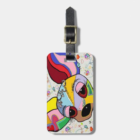 Étiquette À Bagage Chiwawa (Devant Vertical)