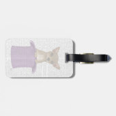 Étiquette À Bagage Chiwawa dans le casquette supérieur (Dos horizontal)