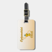 Étiquette À Bagage Choc optométriste (Devant Vertical)