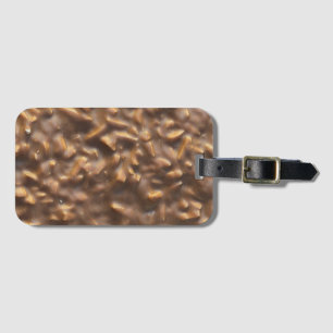 Étiquette À Bagage Chocolat épais