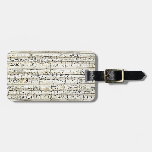 Étiquette À Bagage Chopin - Polonaise (Devant horizontal)