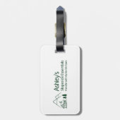 Étiquette À Bagage Christmas at the Cabin Group Matching Family (Dos Vertical)