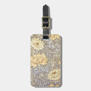 Étiquette À Bagage Chrysanthème de William Morris