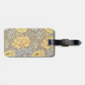 Étiquette À Bagage Chrysanthème Fleurs de Mère en Fleur de William Mo (Dos horizontal)