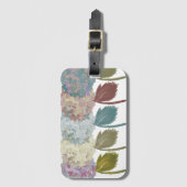 Étiquette À Bagage Chrysanthèmes (Devant Vertical)